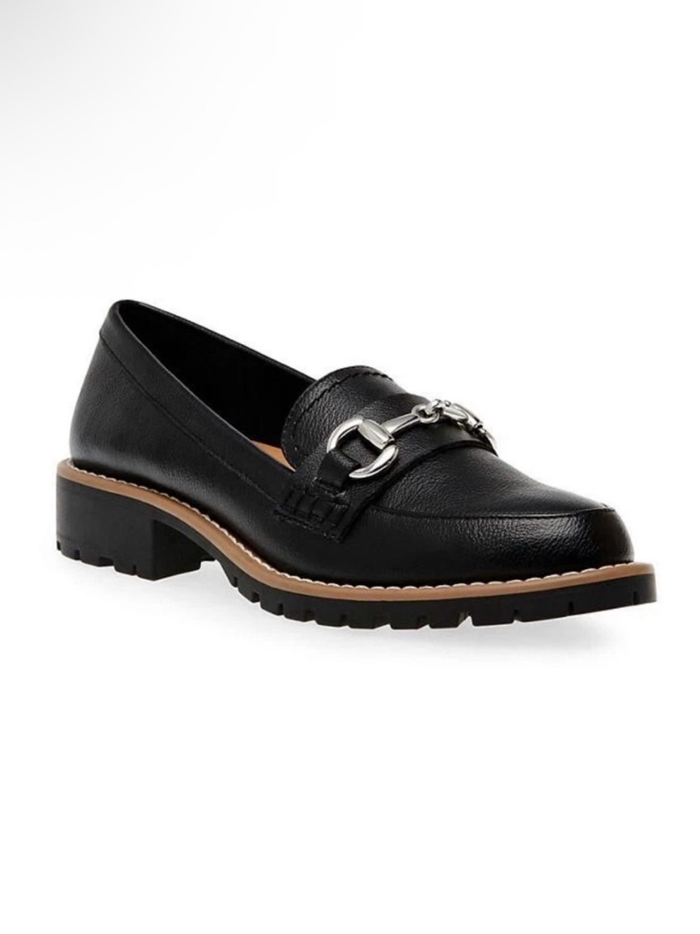 DV Dolce Vita Loafers Black Slip-on Cedar Women Sz 8 Horsebit Preppy 90s Y2K